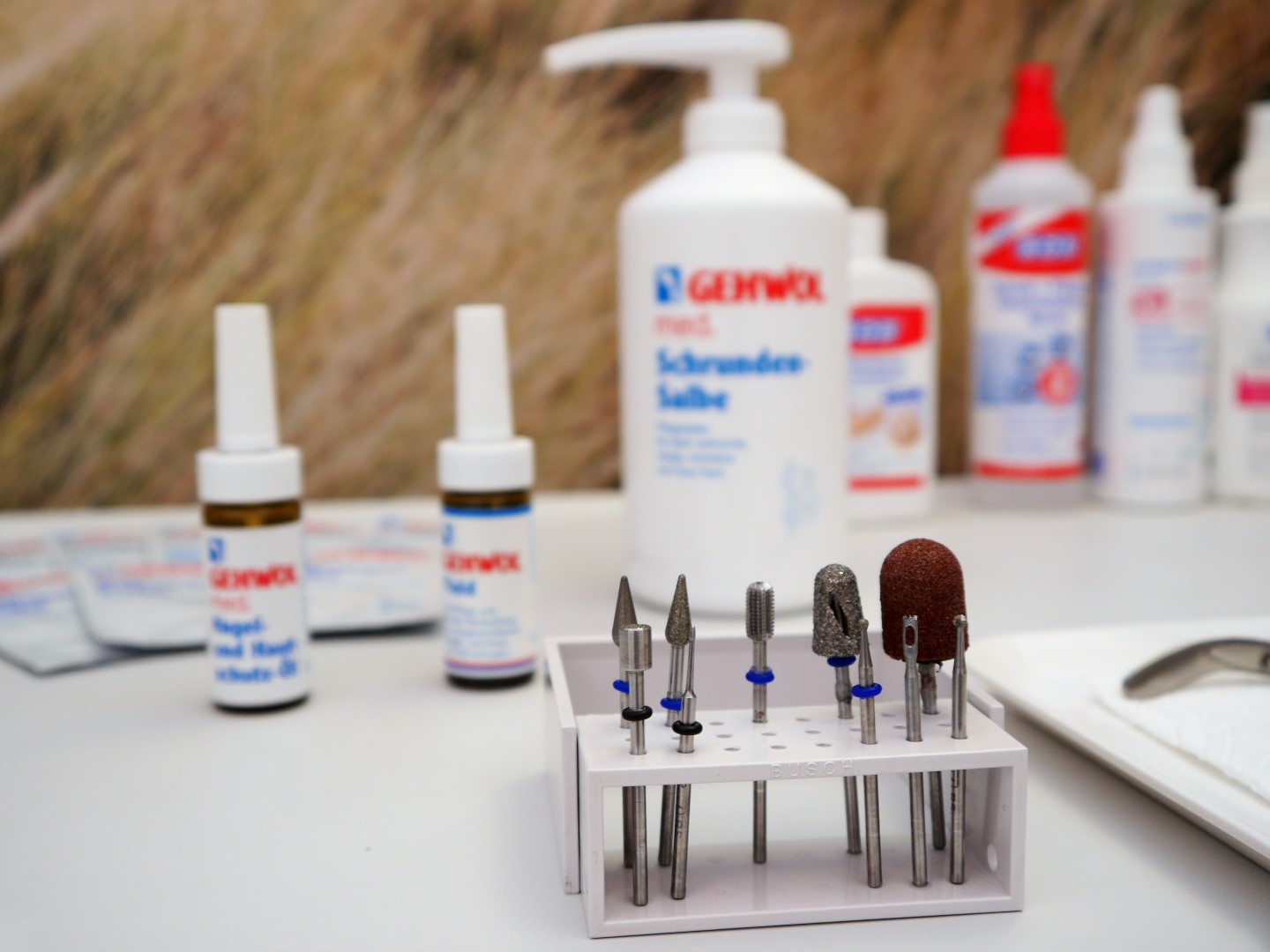 Instrumente und Hygiene Fachfußpflege Krämer