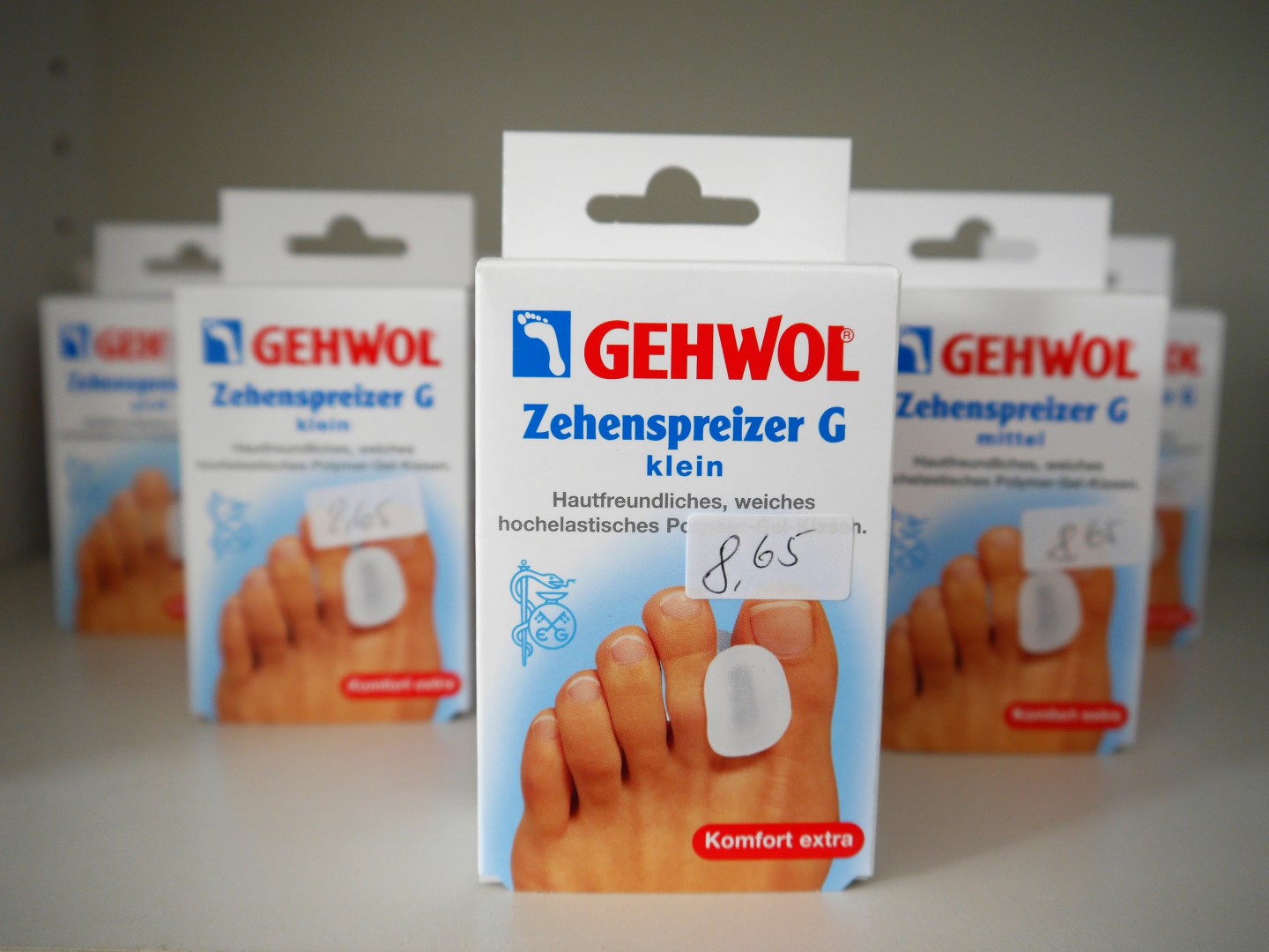 Fußpflegecreme und Produkte