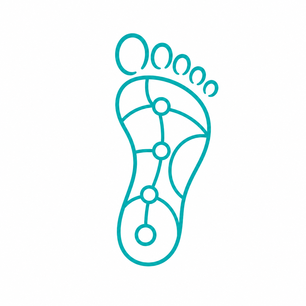 Fußreflexzonenmassage Icon